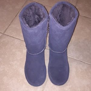 Gray Bearpaw Boots